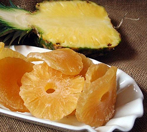 Krauterino24 - Ananasringe kandiert Ananas Ringe gezuckert, Menge:100g von Krauterino24