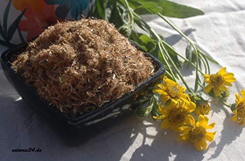 Krauterino24 - Arnikablüten mexikanisch geschnitten - Arnikatee , Menge:250g von Krauterino24