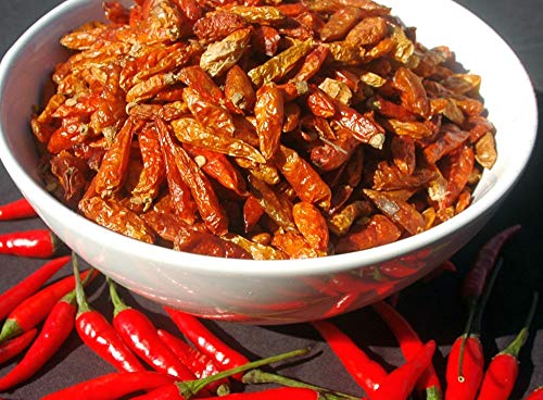 Krauterino24 - Chillies Birdeye- ganz, Menge:1000g von Krauterino24