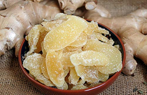 Krauterino24 - Ingwerscheiben gezuckert, geschwefelt, Menge:100g Krauterino24 - Ingwerscheiben gezuckert, geschwefelt, Menge:100g von Krauterino24