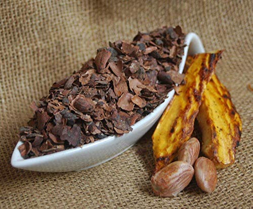 Krauterino24 - Kakaoschalen geschnitten Kakaoschalentee (100g) von Krauterino24