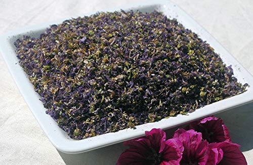 Krauterino24 - Malvenblüten blau geschnitten, Menge:1000g Krauterino24 - Malvenblüten blau geschnitten, Menge:1000g von Krauterino24