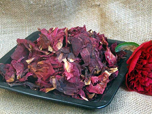 Krauterino24 - Pfingsrosenblütenblätter ganz, Menge:250g Krauterino24 - Pfingsrosenblütenblätter ganz, Menge:250g von Krauterino24