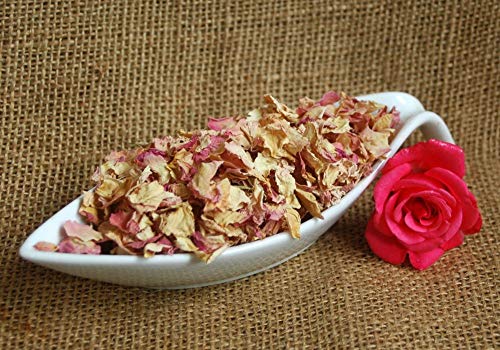 Krauterino24 - Rosenblütenblätter rosa ganz, Menge:500g von Krauterino24