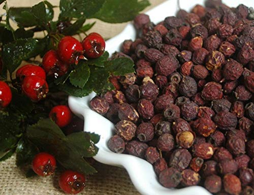 Krauterino24 - Weißdornbeeren ganz Weißdornfrüchte, Menge:250g von Krauterino24