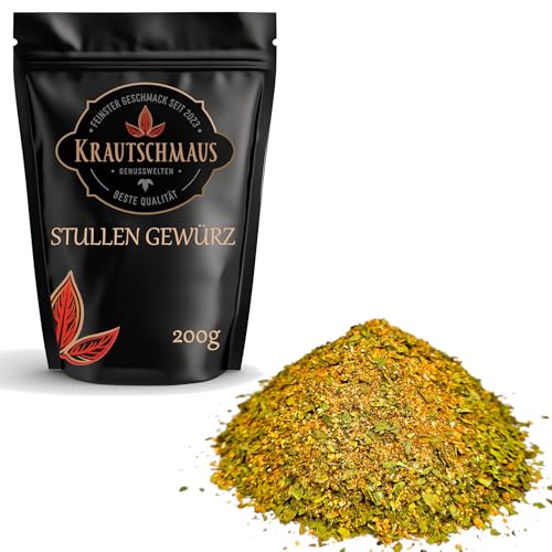 200g Stullen-Bagel Mix, Gewürzzubereitung von Krautschmaus, leckere Schnittchen, zum Würzen von Brötchen und Brot, reichhaltig im Geschmack, ohne Zusatzstoffe 200g Stullen-Bagel Mix, Gewürzzubereitung von Krautschmaus, leckere Schnittchen, zum Würzen von Brötchen und Brot, reichhaltig im Geschmack, ohne Zusatzstoffe von Krautschmaus JSD