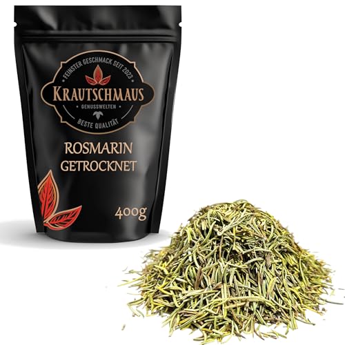 400g Rosmarin geschnitten von Krautschmaus, Kräuter zum Würzen und Kochen, schonend getrocknet, ohne Zusatzstoffe 400g Rosmarin geschnitten von Krautschmaus, Kräuter zum Würzen und Kochen, schonend getrocknet, ohne Zusatzstoffe von Krautschmaus JSD