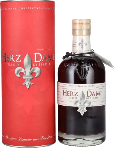 Herzdame Elixir De Plaisir 21% Volume 0,5l in Geschenkbox Liköre von Herzdame