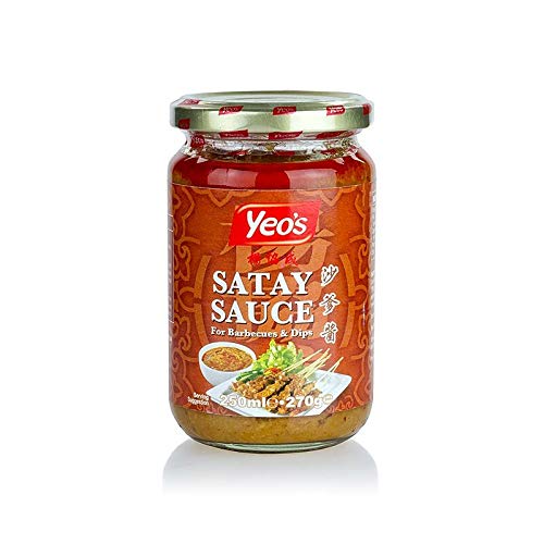 Satay Erdnuss-Sauce, für Sate-Spieße, Yeo´s, 250 ml von Yeo's