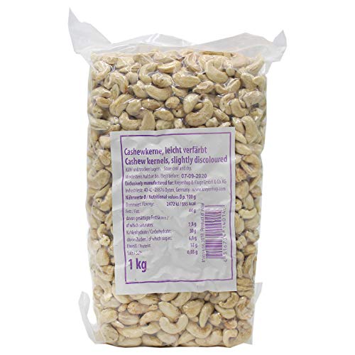 KK Cashewkerne leicht verfärbt 1kg KK Cashewkerne leicht verfärbt 1kg von Kreyenhop