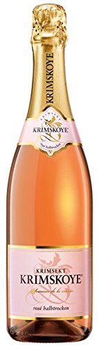 Krimskoye Krimsekt Rosé halbtrocken 12% 6-0,75l Flaschen von Krimskoye