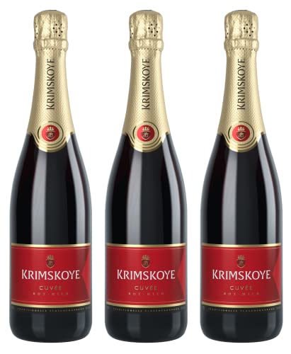 Krimskoye Sekt rot-mild (3 x 0,75 l) von Krimskoye