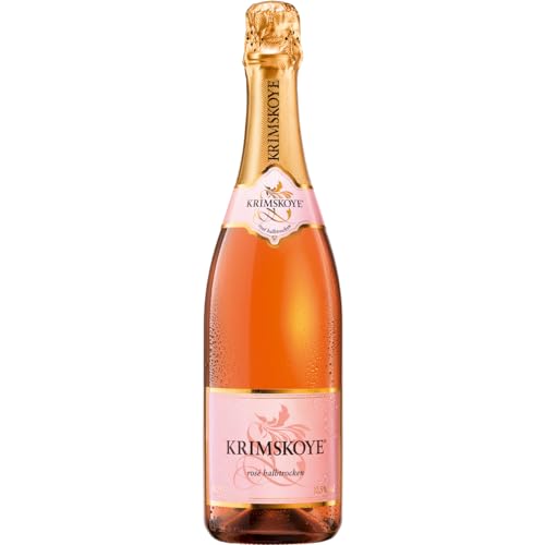 Krimskoye Sekt rose-halbtrocken (1 x 0,75 l) von Krimskoye