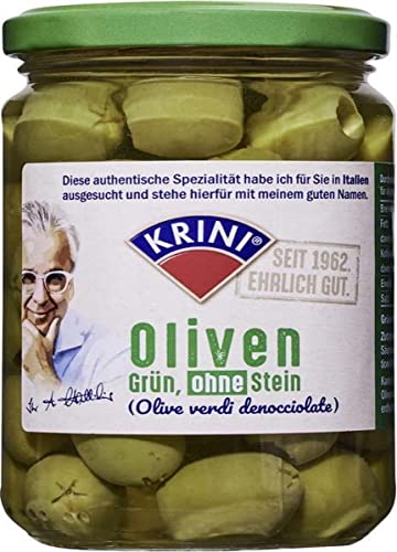 Krini Oliven Grün Ohne Stein, 130 g Krini Oliven Grün Ohne Stein, 130 g von Krini