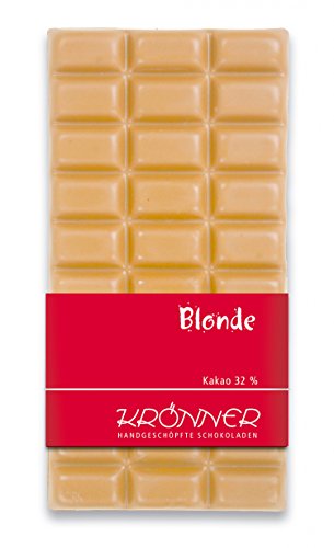 Krönner Blonde Schokolade 100 g von KRÖNNER KAFFEEHAUS . KONDITOREI . CHOCOLATIER GARMISCH-PARTENKIRCHEN