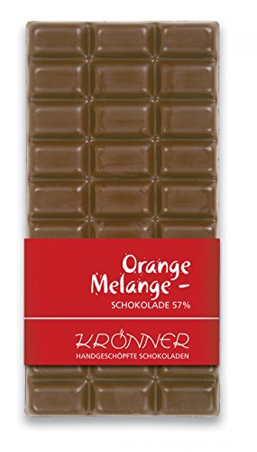 Krönner Orange Melange 65% / 100g Tafelschokolade von KRÖNNER KAFFEEHAUS . KONDITOREI . CHOCOLATIER GARMISCH-PARTENKIRCHEN