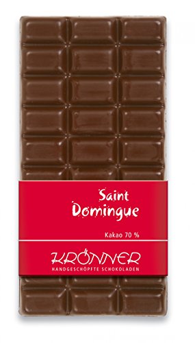Krönner Saint Domingue 70% / 100g Tafelschokolade von KRÖNNER KAFFEEHAUS . KONDITOREI . CHOCOLATIER GARMISCH-PARTENKIRCHEN