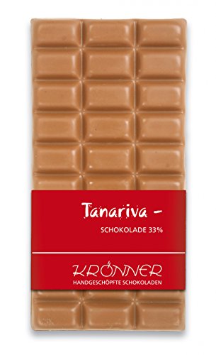 Krönner Tanariva 33% / 100g Tafelschokolade von KRÖNNER KAFFEEHAUS . KONDITOREI . CHOCOLATIER GARMISCH-PARTENKIRCHEN
