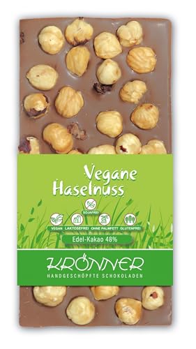 Krönner Helle vegane Haselnuss | 100 g Tafelschokolade Krönner Helle vegane Haselnuss | 100 g Tafelschokolade von KRÖNNER KAFFEEHAUS . KONDITOREI . CHOCOLATIER GARMISCH-PARTENKIRCHEN
