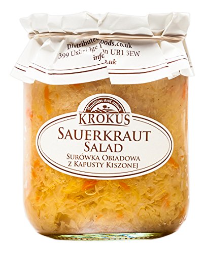 Krokus Sauerkraut Salat 500 g - 6 Stück Krokus Sauerkraut Salat 500 g - 6 Stück von Krokus