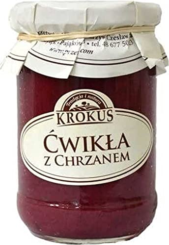Rote Beete mit Meerrettich 280g Krokus Rote Beete mit Meerrettich 280g Krokus von Krokus