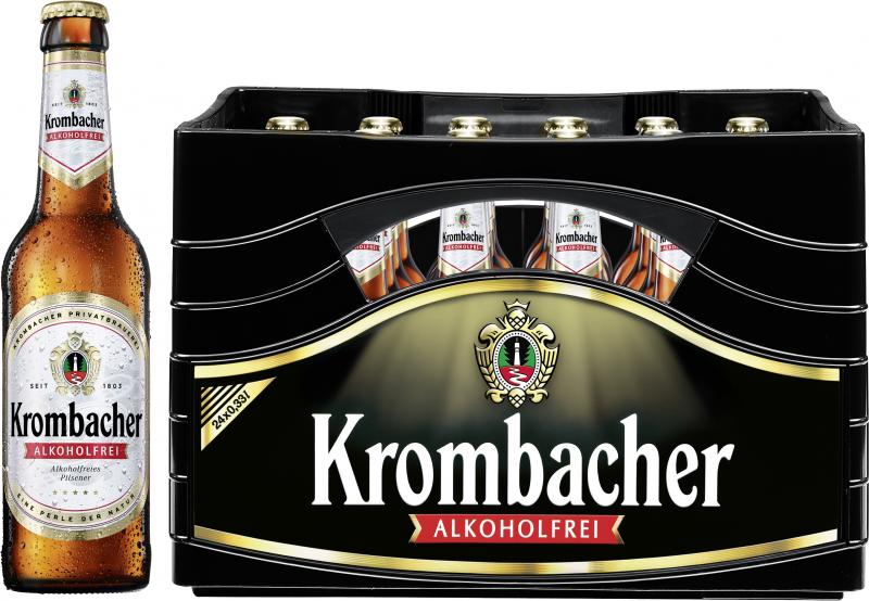 Krombacher Alkoholfrei (Mehrweg) von Krombacher