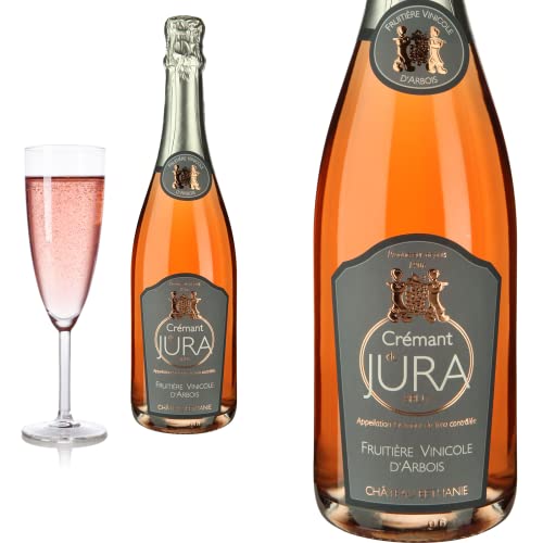 6er Karton Crémant du Jura Arbois- Rosé Château Béthanie - brut von Baron-Fuente