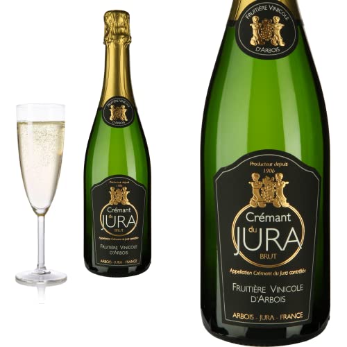 6er Karton Crémant du Jura - Blanc Méthode Traditionnelle Château Béthanie - Fruitière Vinicolé d'Arbois - Weißwein, brut - Prämiert von Baron-Fuente