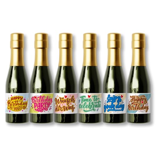 6 x Secco Perlwein 0,2 Liter "Birthday" 10,5% Vol. von Krott