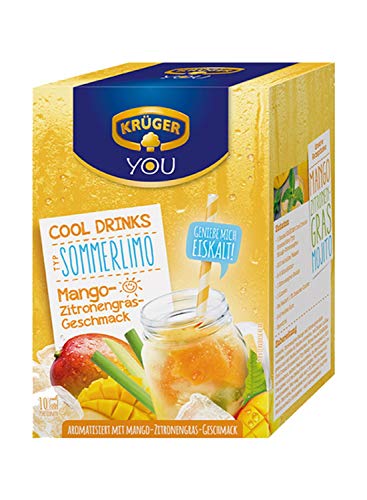 Krüger You Sommerlimo Mango - Zitronengras Geschmack 200g ( 10 x 20g ) von Krüger YOU