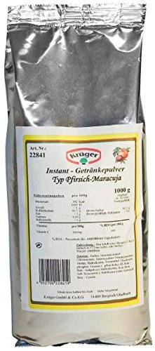 Getränkepulver Pfirsich Maracuja l, 1er Pack (1 x 1000 g) von KRÜGER