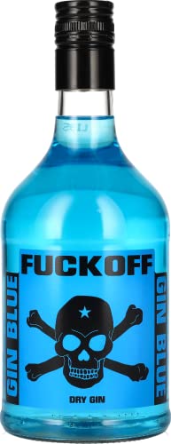 Fuckoff GIN BLUE Dry Gin 40% Vol. 0,7l von Fuckoff vodka, liqueurs & more