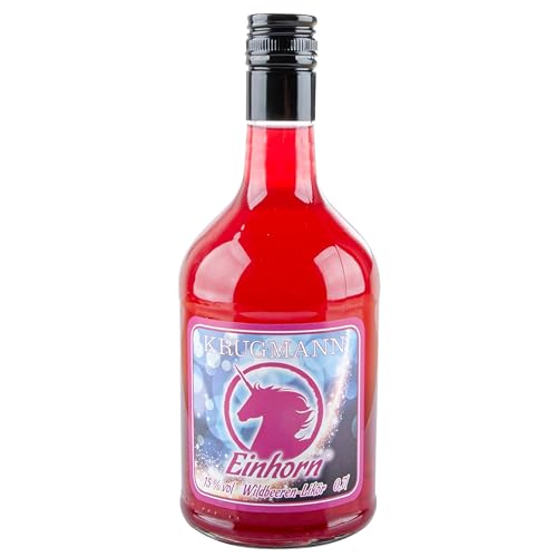 Krugmann Einhorn Wildbeeren-Likör 15% vol 0,7 l von Krugmann Markenspirituosen GmbH & Co. KG, Krim 2, 58540 Meinerzhagen