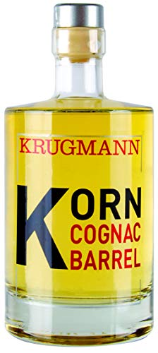 Krugmann Korn"Cognac Barrel" 40% vol. 7 Jahre gelagert (1x0,5l) von Krugmann Markenspirituosen GmbH & Co. KG, Krim 2, 58540 Meinerzhagen
