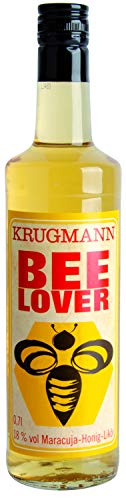 Krugmann BeeLover Maracuja-Honig-Likör 18% vol alc. (1x0,7l) von Krugmann Markenspirituosen GmbH & Co. KG