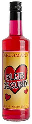 Krugmann Bleib gesund 15% vol. Kirsch-Likör (1x0,7 l) von Krugmann Markenspirituosen GmbH & Co. KG
