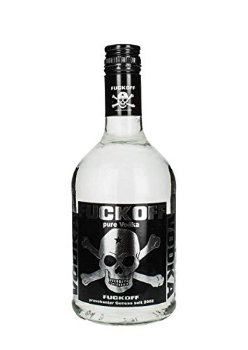 Fuckoff Pure Vodka 0,7 Liter 40% Vol. von Krugmann