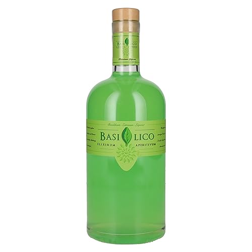 Krugmann Basilico Elixirum Aperitivum 20% Volume 1l Liköre von Krugmann