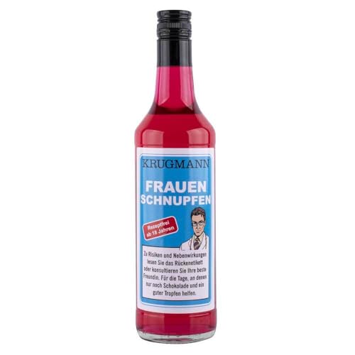 Krugmann Cherry Mint Likör "Frauenschnupfen" 15% Vol. 0,7 L Party, JGA, Fete von Krugmann