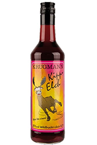 Krugmann Kipp Elch Wildbfruchtlikör 0,7 Liter von Poiget