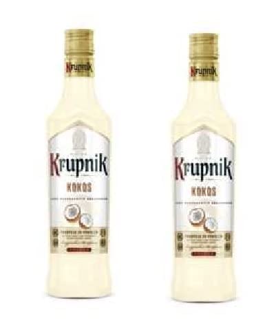 2 Flaschen Krupnik Kokos likier kokoswy a 500 ml 16% vol. von Krupnik