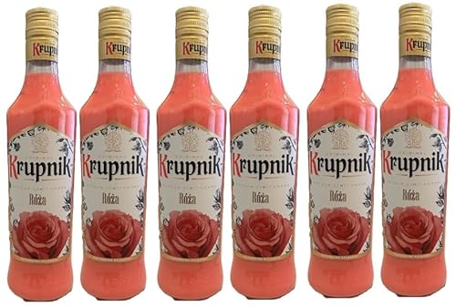 6 Flaschen Krupnik Roza Rosenlikör a 500 ml 16% vol. + Space Riegel 45g von Onlineshop Bormann 6 Flaschen Krupnik Roza Rosenlikör a 500 ml 16% vol. + Space Riegel 45g von Onlineshop Bormann von Krupnik