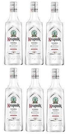 6 Flaschen Krupnik Vodka a 500 ml 40% vol. von Krupnik