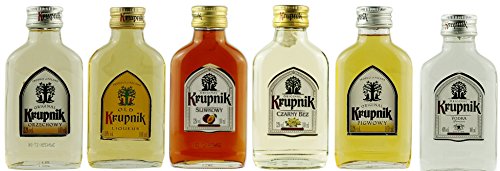 Geschenkset 6 x Mini Krupnik | Geschenkidee | Polnische Wodkas | 6 x 0,1 Liter von Krupnik