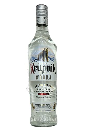 Krupnik Klarer Wodka | Polnischer Traditionswodka | 40%, 0,7 Liter von Krupnik
