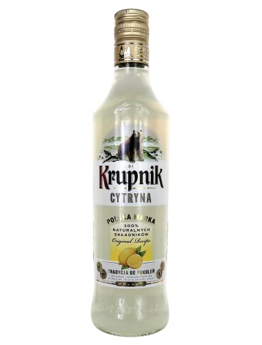 Krupnik Zitrone - Krupnik Cytryna - Süß-saurer Zitronenlikör von Krupnik