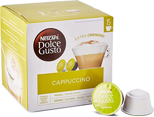 Krups DeLonghi Nescafe Dolce Gusto 90 Kapseln Cappuccino 3er Pack von Krups