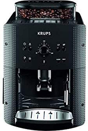 Krups Espressomaschine EA810B | 1,7 l | Farbe Schwarz | Kaffeevollautomat | freistehend | integriertes Mahlwerk | 1.450 W | Titan von Krups