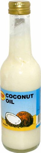 [ 12x 500ml ] KTC 100% Reines Kokosöl/Cocosöl/Kokosnussöl/Pure Coconut Oil + ein kleines Glückspüppchen - Holzpüppchen von KTC