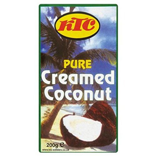 3 x KTC Pure Creamed Coconut 200g (insgesamt 3 Packungen) von KTC